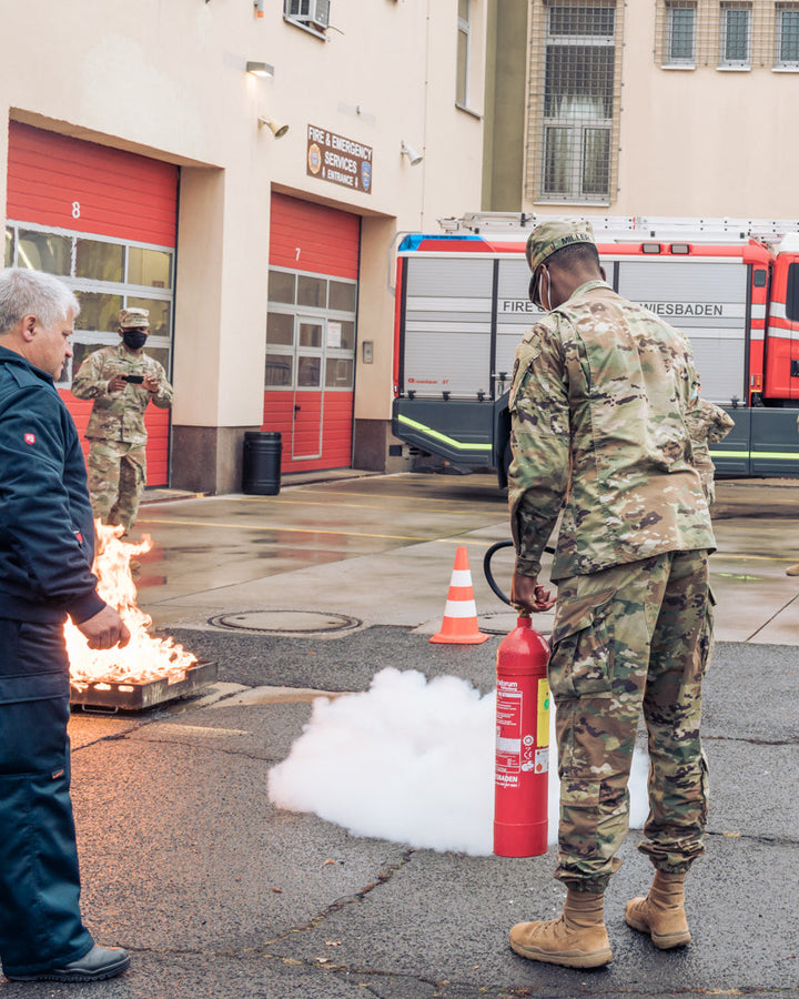 Corso antincendio con prova pratica di utilizzo dell'estintore